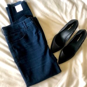 Express - Skinny High Rise Crop Jeggings